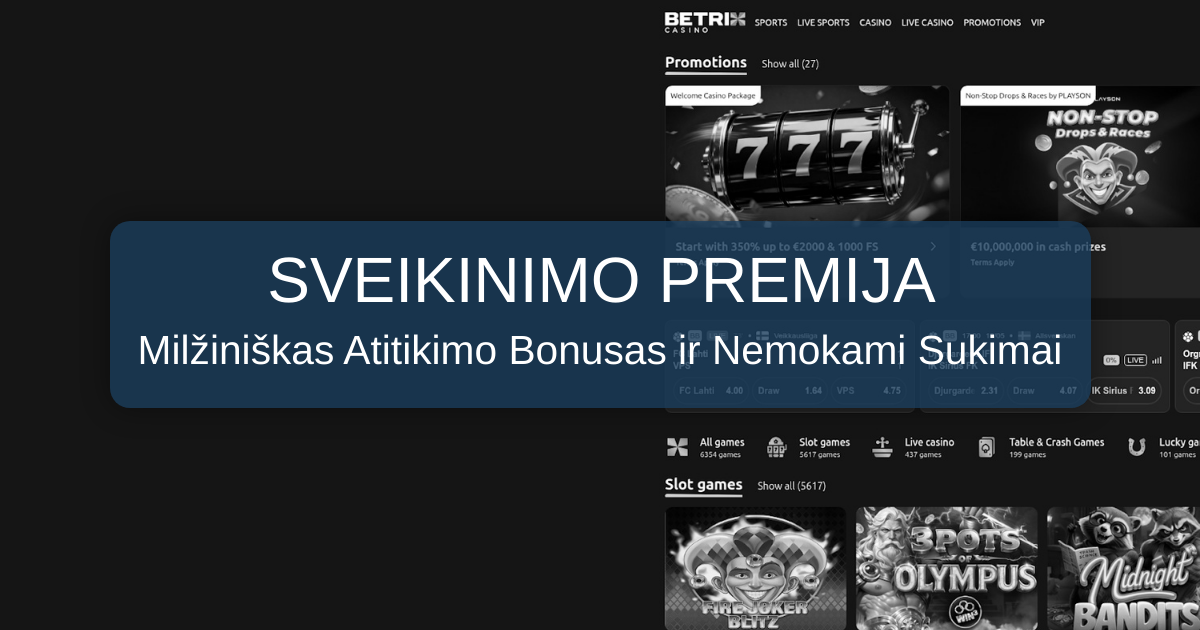 Betrix Casino Lietuva