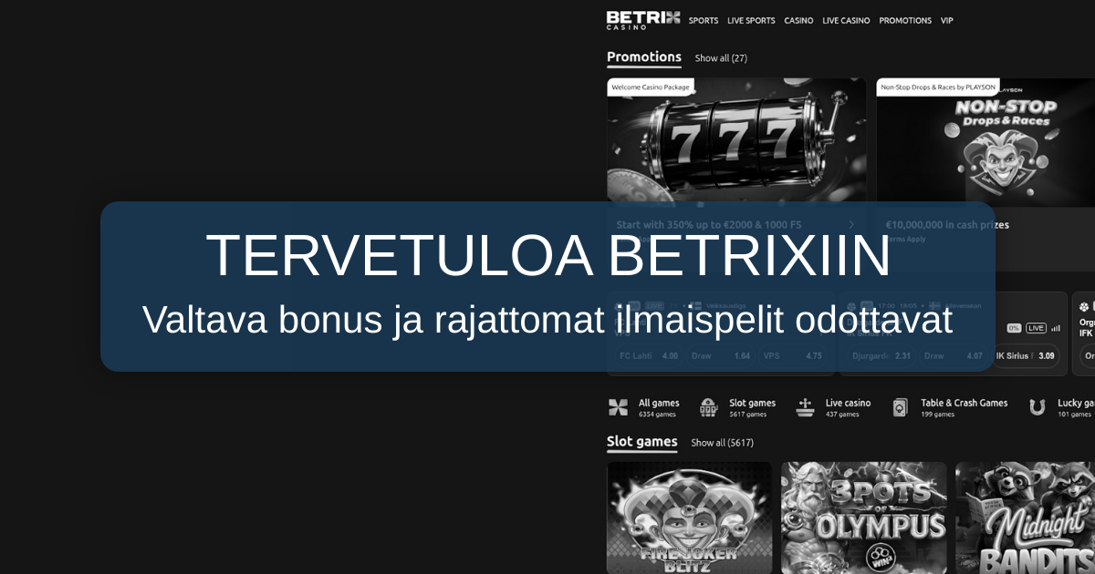 Betrix Casino Suomi